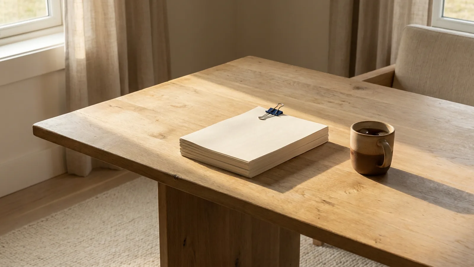 Scheduled tasks: work that is already done before you start