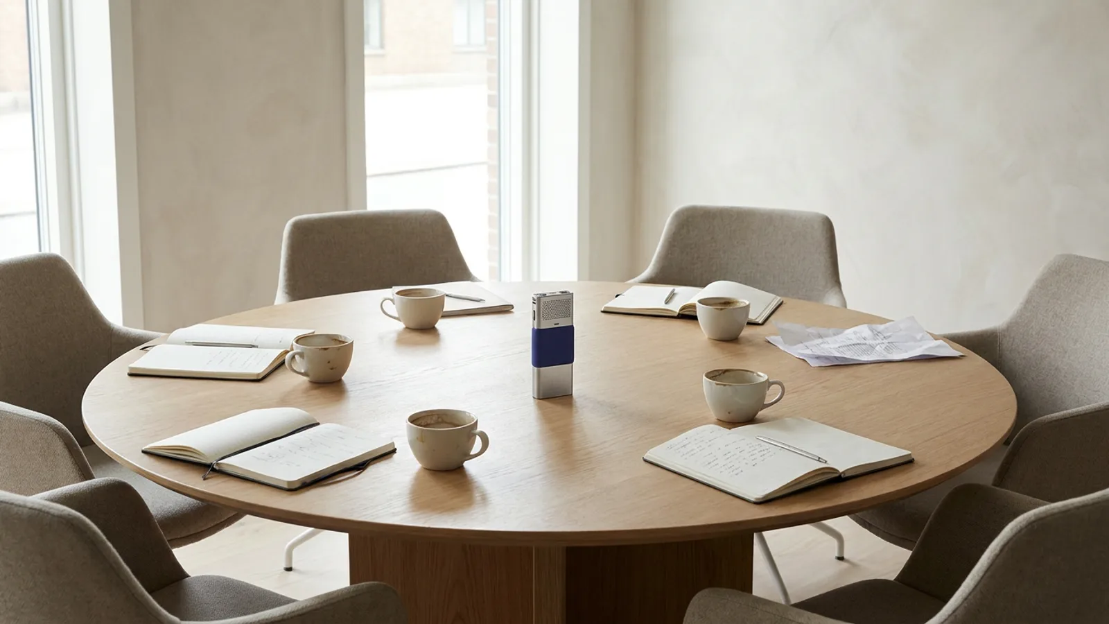 Getting recordings worked out: from meeting and voicemail to text and action points